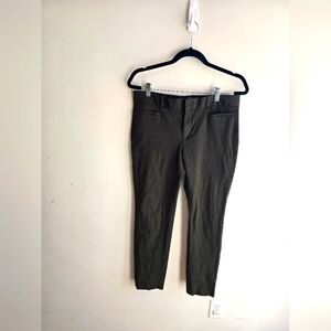 Banana Republic Sloan Curvy Fit Dress Pants Olive Green Size 8